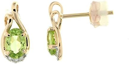 www.vuillermoz.fr-Carat Gold Earrings Peridot Ref. 39501