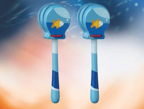 Fish Double Castanet (Wooden Box) - Musical - from Marbel Toys