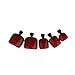 New 24pcs Pure Toe Nails Full Cover Pedicure False Nail Art Tips with File - Wedding/ Summer/ Beach/ Party - Vermeil