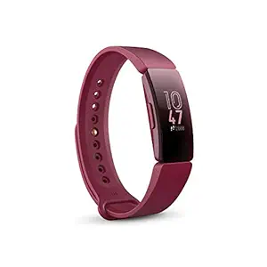 Fitbit Inspire Health and Fitness Tracker (Sangria)