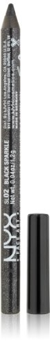 NYX Slide On Pencil - Black Sparkle
