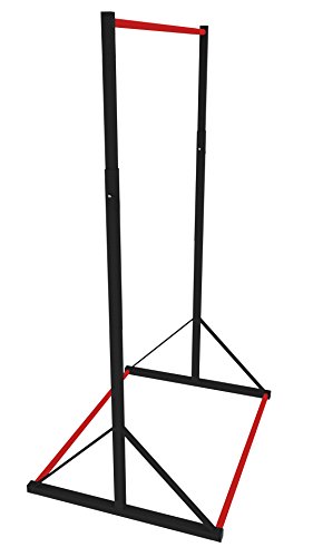 PROFI Klimmzug Stange bis 240cm Kraft Station Dip Rückentrainer 2x Verbindungsrohr Muscle up - 5