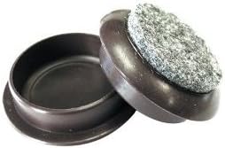 Feltgard Castor Cups Brown 60mm - 9373