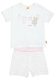 Steiff Unisex baby Set 2tlg. T-shirt 1/4 Arm und Shorts Striped Clothing Set