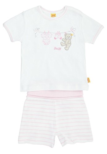 Steiff Unisex Baby Set 2tlg. T-shirt 1/4 Arm Und Shorts Clothing Set