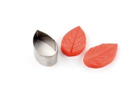 Silikonstempel / Veiner & Ausstecher Set - universell Blatt