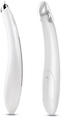 Eye Care Microelectronics Vibration Eye Massager with 40℃ Heated, Rechargeable Anti-aging Galvanic Wand Wrinkle Remover for Dark Circles and Puffy Eyes , white upgrade sectionComfort - massage
