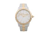 Just Cavalli Damen Analog-Digital Quarz Uhr mit Edelstahl Armband JC1L006M0125