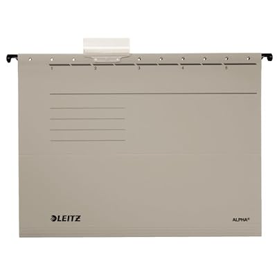 Leitz 19853085 Dossiers Suspendus en Carton Alpha