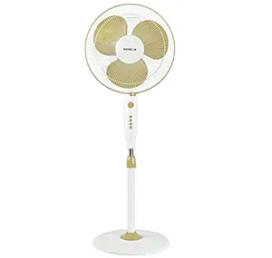 Havells Trendy 400mm Pedestal Fan (Golden White)
