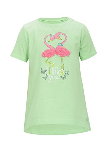 s.Oliver Baby Girls 65.505.32.2474 T-Shirt, Green (Green 7256), 18-24 months (Manufacturer Size: 92)