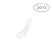 Produktbild lujiaoshout 100Pcs LED-Streifen Silikon Mounting Bracket Silikon Flexible Lichtleiste Befestigungsclip für 5050 LED-Leuchten-Streifen