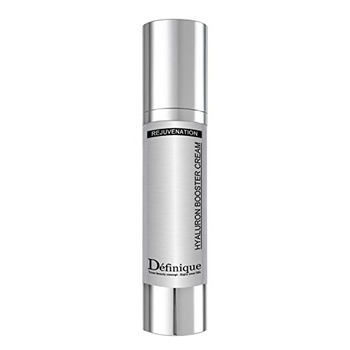 Définique Hyaluron Booster Cream, 50ml Wirkstoffkosmetik / Cosmeceutical Luxuriöse Anti-Aging Hyaluronsäure Creme mit Argireline, Hydroxyprolin, Vitamin E, Vitamin C, ProVitamin B5 und edlen Pflegeölen - 2