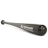 Reduce las vibraciones. Barnett BB-10 - Bate de béisbol (Madera de Arce) Negro Talla:Gr 33\"