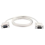 video splitter vga 2002 Laenge: 1.4M / 55 Zoll SODIAL(R) 1.4M RS232 DB9 9 Pin Stecker auf VGA Video 15 Pin Stecker Adapter Kabel hellgrau