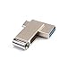 Produktbild Kottca USB Flash Drive 3.0 USB C OTG Pendrive 64 32GB for Samsung Galaxy S9 Plus Note 9 for Xiaomi Redmi5 Memory Stick Pen Drive (16, Silber)