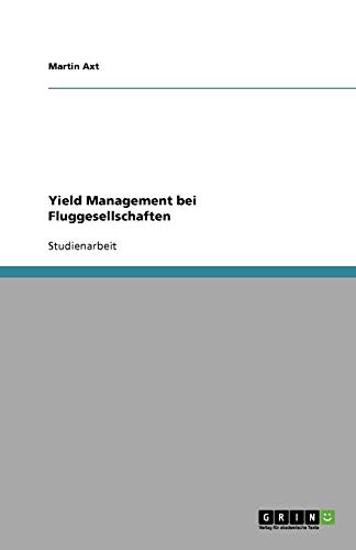 Yield Management bei Fluggesellschaften
