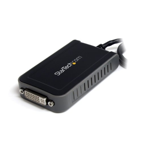 StarTech.com USB auf DVI Video Adapter – Externe Multi Monitor DVI-I Grafikkarte mit Stromversorgung über USB – 1920×1200 - 2
