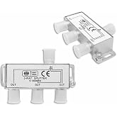 Uydu Splitter 3 l&uuml; Kablo Tv Rg6 Anten &Ccedil;oklayıcı Dağıtıcı