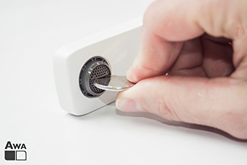 AWA – Ophir – RED DOT winner – Waschtischarmatur – Weiß & Chrome - 5