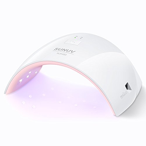 SUNUV SUN9C 24W Nageltrockner LED UV Nagellampe lampe für nägel mit Timer,Smart Sensor (Rosa) - 9