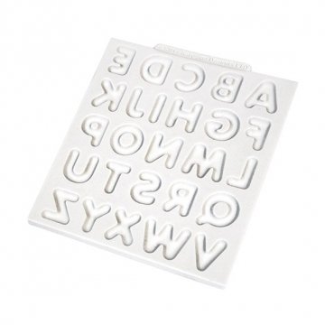 Preisvergleich Produktbild Katy Sue - Silikon Mould - Design Mat - Alphabet