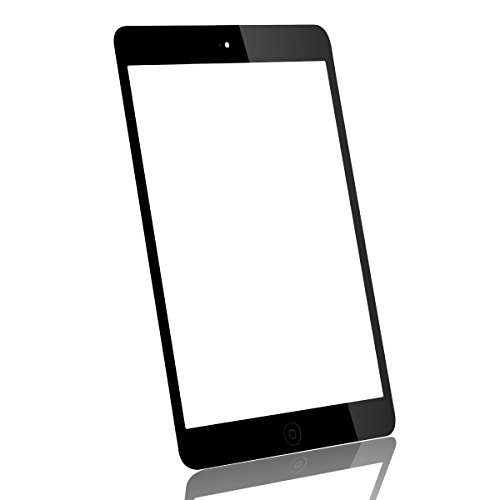 Dazone für iPad Mini 1 2 Touchscreen Digitizer Ersatz Glas Display Bildschirm mit IC Chip Home Button und Werkzeug (Schwarz) - 3