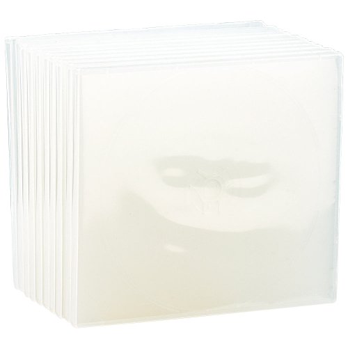 Doppel CD Slim Soft Boxen im 50er-Set, 7 mm, transparent - 2