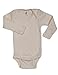 Ange naturtextilien 869010 certifié Body de bébé à manches longues coton bio 50/56