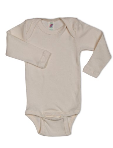 Ange naturtextilien 869010 certifié Body de bébé à manches longues coton bio 50/56