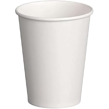 Gobelets Jetables En Carton VELCUP - Lot De 400, 200 Ml, Résistants à La Chaleur, Blancs - 5