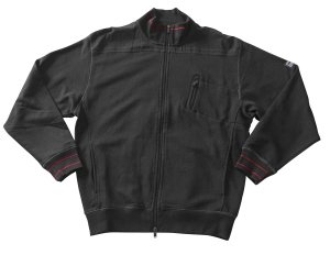 Preisvergleich Produktbild Mascot CHANIA Sweatshirt mit Reißverschluß, schwarz, XL - 54 / 56