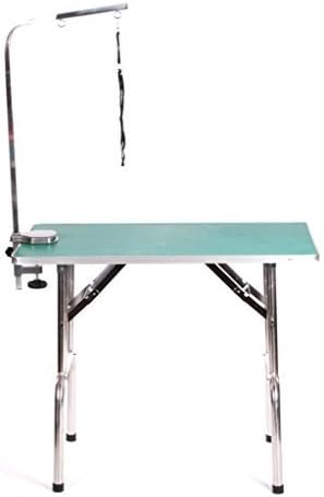 Pedigroom Large Stainless Steel Portable Dog Grooming Table 95 X 55 cm Green