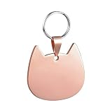♥ puede ser grabado en de dos caras y te ofrecemos 10 tipos de letra a elegir. Personaliza una etiqueta de identificación especial como regalo de Navidad para su animal de compañía;-)