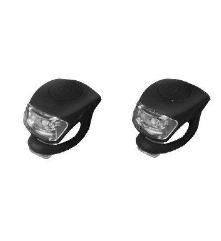 Preisvergleich Produktbild Flyyfree Mini LED Silikonleuchte 2er Set (Schwarz)