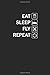 Produktbild EAT SLEEP FLY REPEAT: DROHNEN NOTIZBUCH  Drones Notebook Drone Bullet Journal 6x9