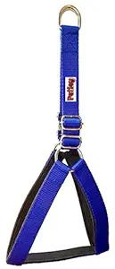 Petley Export Quality Dog Safety Body Belt Harness with Soft Comfortable Padding Inside for Large and Giant Dogs German Shephard, Boxer, Golden Retriever, Labrador Retriever, Rottweiler, Dalmatian, Doberman (Blue)