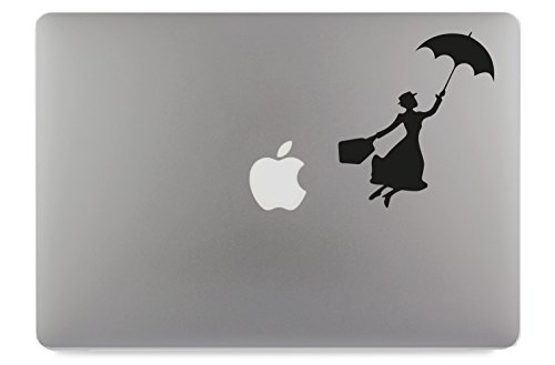 Mary Poppins 2 Apple MacBook Air Pro Aufkleber Skin Decal Sticker Vinyl (11")