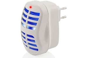 GENERICO Lampada led Fulmina insetti ecologico, elettroinsetticida zanzariera elettrica ecologica cattura uccide mosche zanzare falene