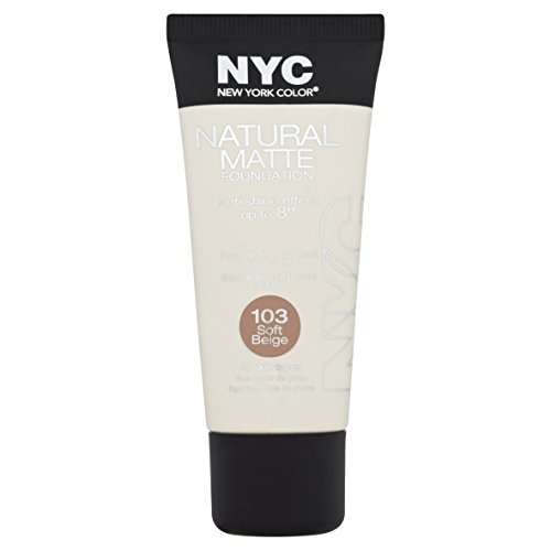 NYC Natural Matte Foundation Number 1, Soft Beige
