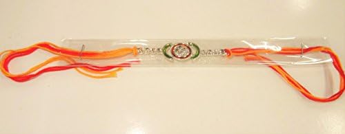 Deluxe Fancy Rakhi Bracelet Thread Raksha Bandhan Hindu Indian Festival Wrist Band (Design E) - 1 Rakhi by Trendz