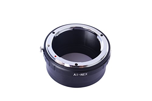 tinxi   Adaptateur pour Nikon AI AI-S F monture Lens vers SONY NEX E Monture  Compatible avec NEX-3 NEX-5 NEX-6 NEX-7 NEX-VG10 DC108 A5000 A5100 A6000 A7 A7R A7S A7II A7RII A7SII