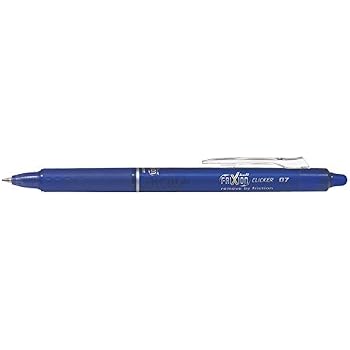 Pilot Frixion Ersatzminen Radierbar – 3 Blaue Minen + 1 Radierer, Für Frixion Stifte, 0,4 Mm