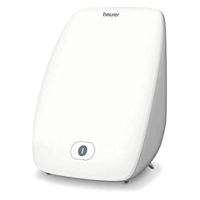 Beurer Tl41uk Touch Compact Led Sad Lamp, Helps Combat Seasonal Affective Disorder & Delivers 10,000 Lux Of Light, Compact Design And Uv-free Led Light Therapy, Certified Medical Device