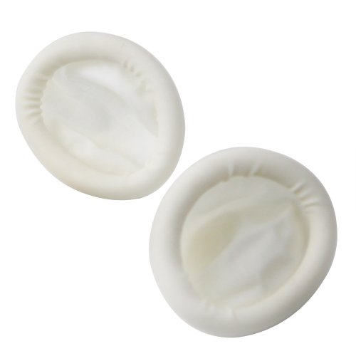 niceeshop(TM) 1 Bag(350Pcs) Latex Disposable Finger Cots Rubber Dust Free Finger Cots Roll Dactylotheca-White