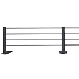 reer 4504.8 - Bettgitter ausziehbar & höhenverstellbar, Farbe: silber