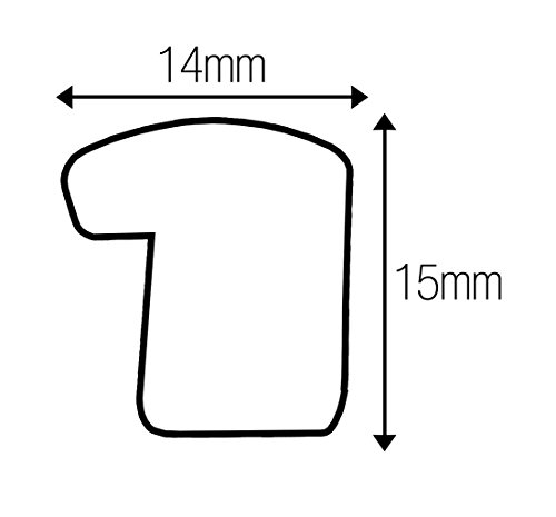 Inov8 MFES-LWWH-86 Traditional Spiegelglas-Rahmen, 20 x 15 cm, Packung mit 1, lrg wash weiß - 3