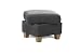 Produktbild Cavadore Hocker Wisconsin / Sofa-Hocker, Sitzhocker, bzw. Fußbank mit Stauraum im Landhausstil / Holzfüße in Buche / Mikrofaser in Lederoptik / Größe: 58 x 45 x 58 cm (BxHxT) / Farbe:Grau