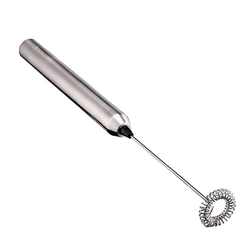 Preisvergleich Produktbild SHUHAO Edelstahl Milchaufschäumer Elektrische Handmixer Mixer Milchschäumer Maker Für Kaffee Latte Cappuccino Heiße Schokolade