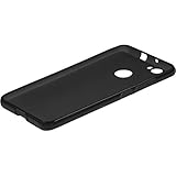 PhoneNatic Case für Huawei Nova Hülle Silikon schwarz matt Cover Nova Tasche + 2 Schutzfolien - 